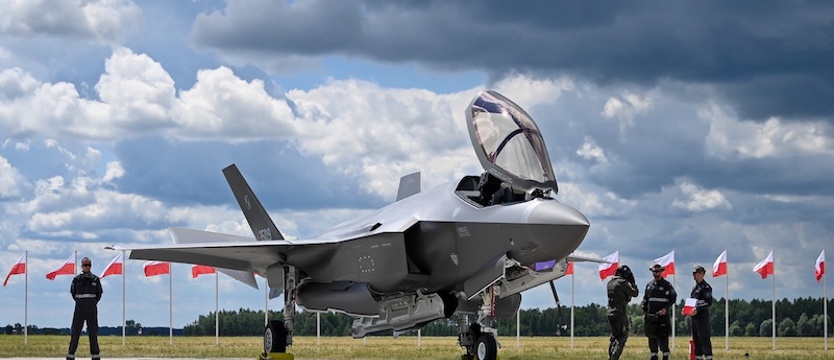 Pierwsze F-35 oficjalnie przyjęte do polskich Sił Powietrznych