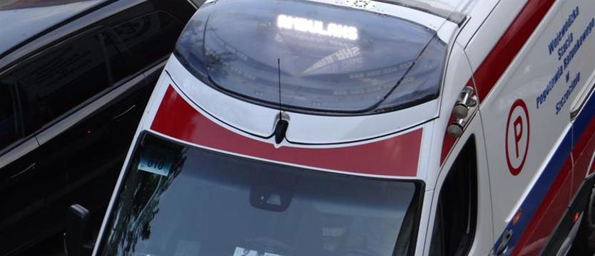 Kobieta potrącona przez autobus w Płoni