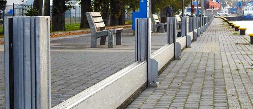 Zdemontowali zapory, bo minęła groźba powodzi