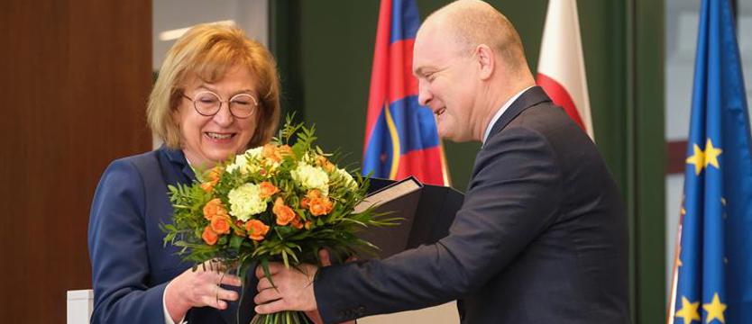 Maria Kurek honorowym mecenasem osób niepełnosprawnych