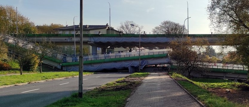 Szukają świadków zawalenia się wiaduktu w Koszalinie