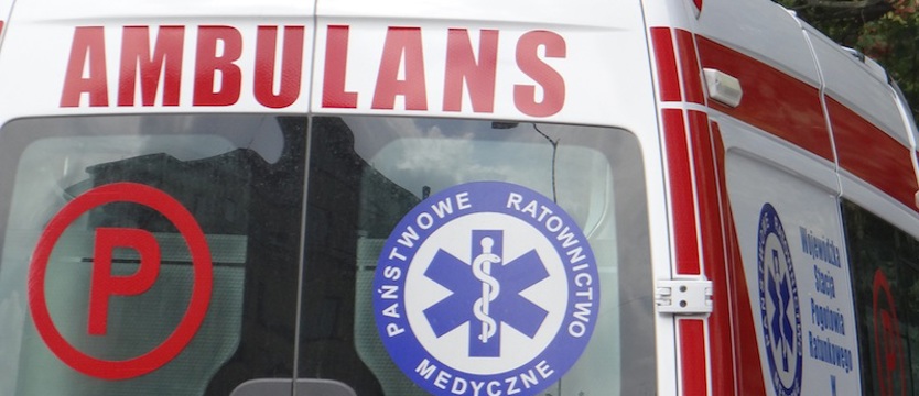 Wypadek przy wjeździe do Polic. Utrudnienia w przejeździe