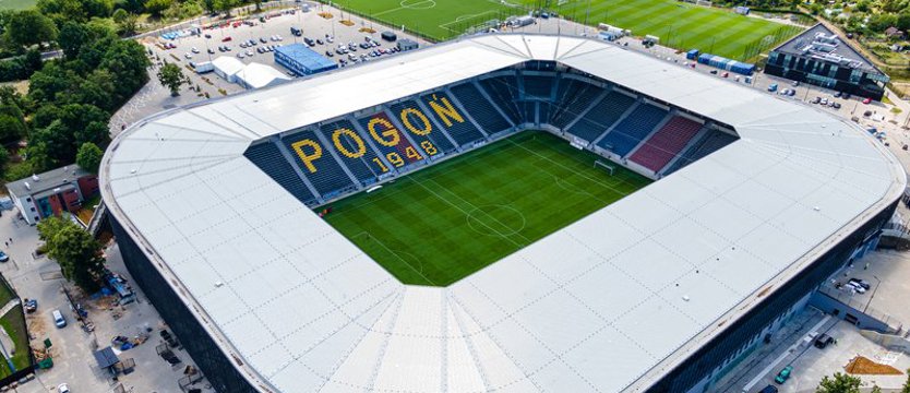 Nowe trybuny Stadionu Miejskiego w Szczecinie prawie gotowe