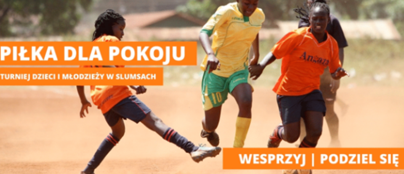 Futbol w kenijskich slumsach
