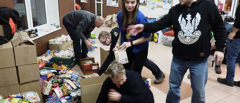 Pomagają rodakom na Kresach