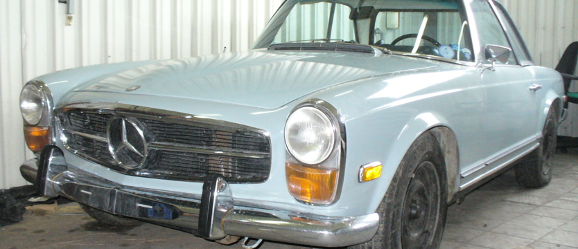 Mercedesy na ciężarówce