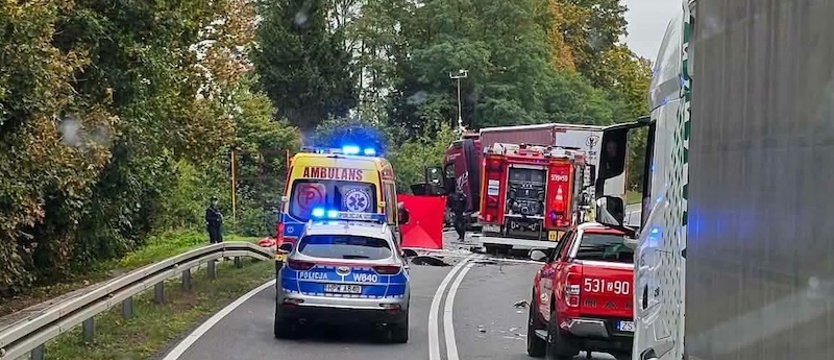 Tragiczny wypadek na DK10. Nie żyje jedna osoba