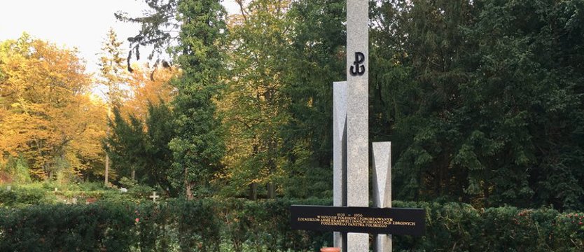 Pomnik Armii Krajowej pomazany czarną farbą. Sprawca nie będzie poszukiwany