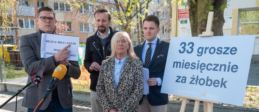 Grosze za żłobek. Matematyka dla PiS