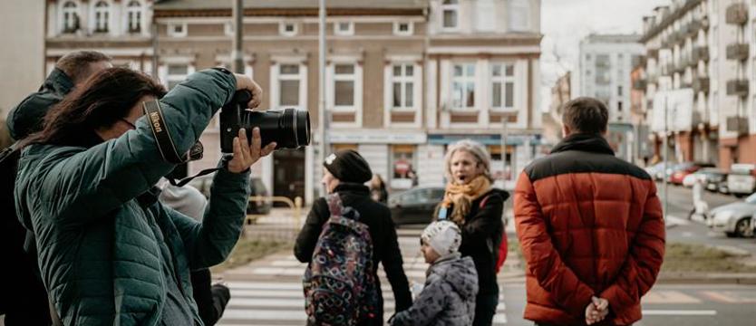 Spacer fotograficzny po zakątkach centrum handlowego