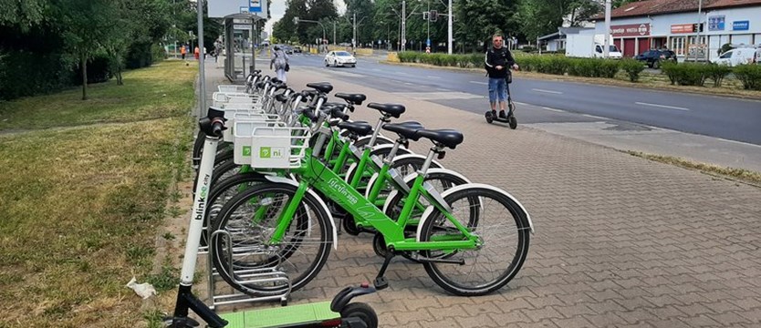 Trzy nowe strefy postoju roweru miejskiego w Szczecinie. W najbliższych tygodniach będzie ich więcej