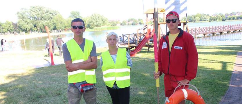 Nad jeziorem w Nowogardzie też jest pięknie