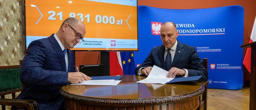 Ponad 21 mln dla Szczecina na inwestycje związane z ochroną ludności i obroną cywilną