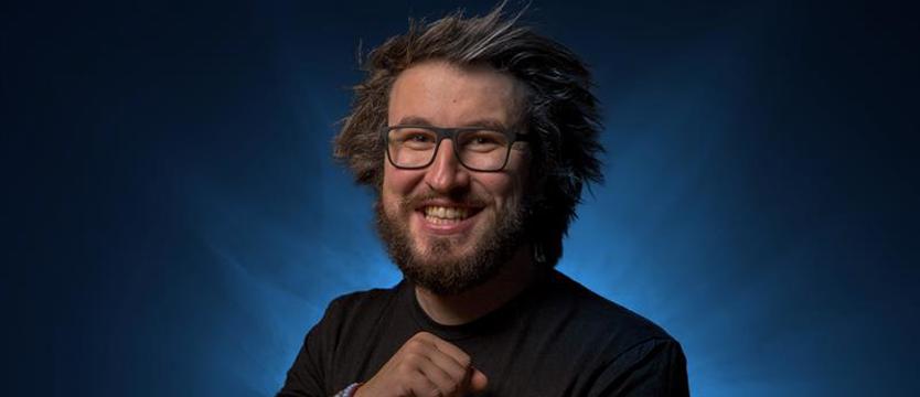 Z głową w gwiazdach. Spotkanie z Karolem Wójcickim