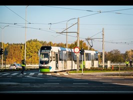 Pierwszy tramwaj na ul. Szafera w Szczecinie. Na razie próbnie