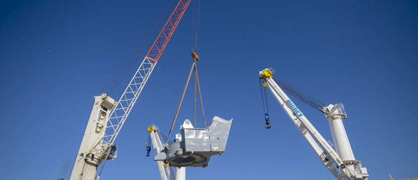 Ciekawe konstrukcje w szczecińskim porcie