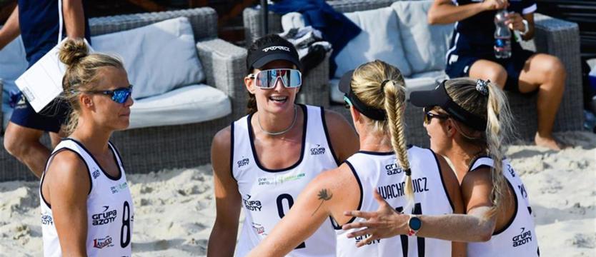 Siatkówka plażowa. Druga wygrana policzanek