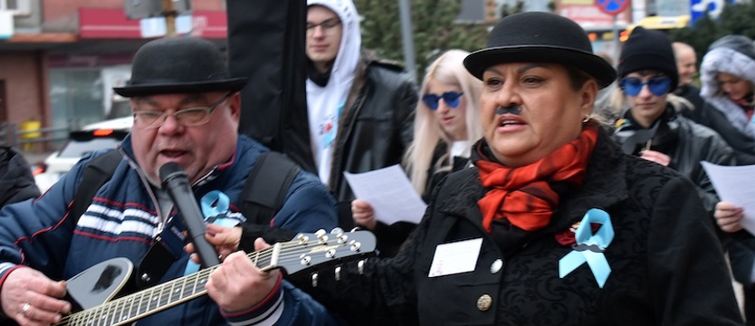 Marsz „Z wąsem po zdrowie” w Stargardzie