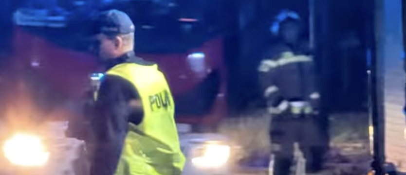 Nocny pożar w Barnisławiu. Ranny ratownik OSP