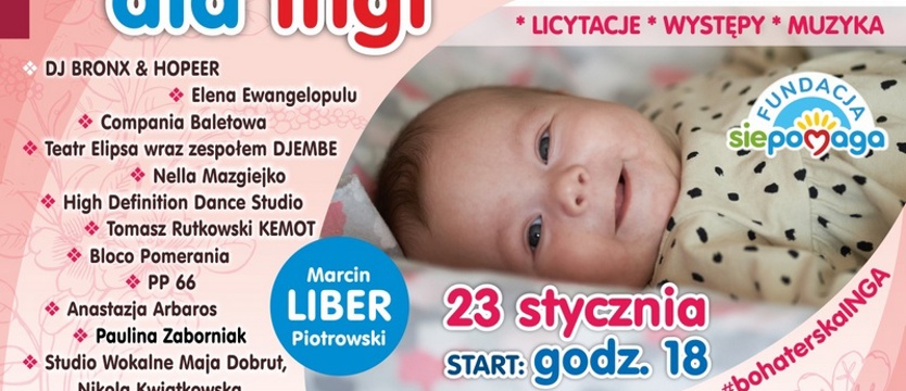 Dla Ingi: Liber i wielu innych. Charytatywnie, on-line