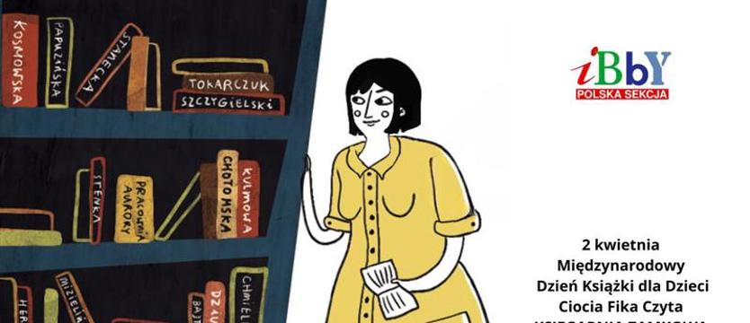 Ciocia Fika czyta w Księgarni Zamkowej