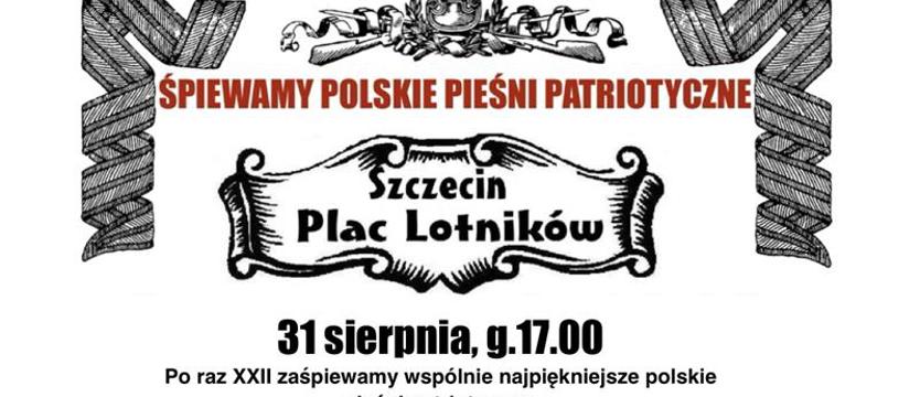 W niedzielę patriotyczne śpiewanie na placu Lotników