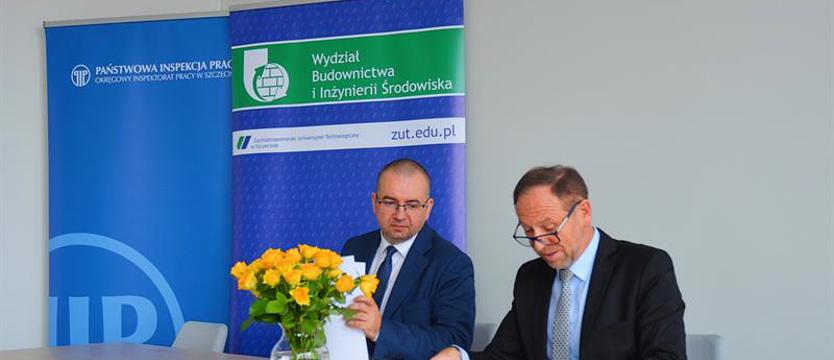 Partnerstwo dla bezpieczeństwa pracy. OIP i ZUT podpisali porozumienie