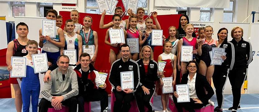 Gimnastyka sportowa. Kusy Szczecin najlepszy!