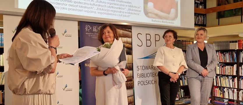 Barbara Markowska Bibliotekarzem Roku. Nagroda za pracę na rzecz czytelnictwa (i nie tylko)