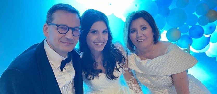 Ślub córki premiera Morawieckiego; wśród gości prezes Jarosław Kaczyński