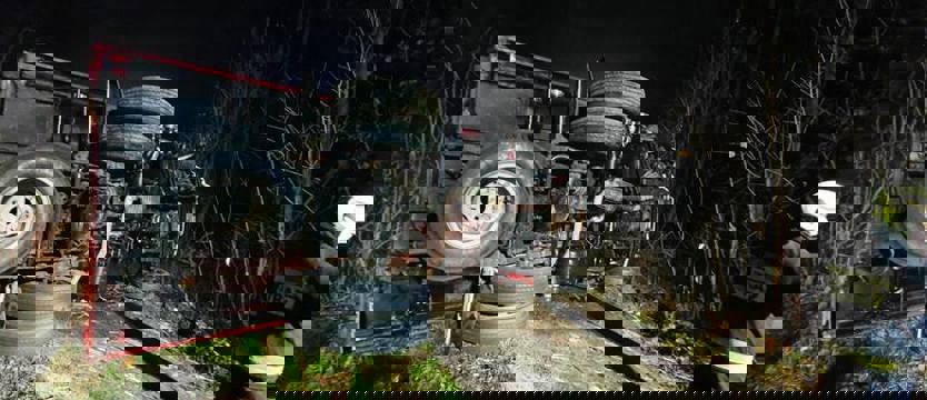 Wypadek strażaków z Tuczna. Są ranni