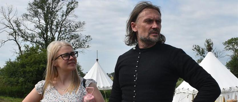 Trwa odbudowa ruin średniowiecznego zamku w Krępcewie
