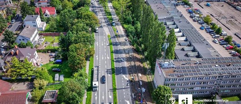 Nowa trasa dla pieszych i rowerzystów powstaje w Szczecinie