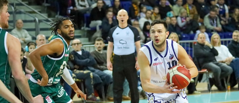 Koszykówka. King lepszy od mistrza Polski