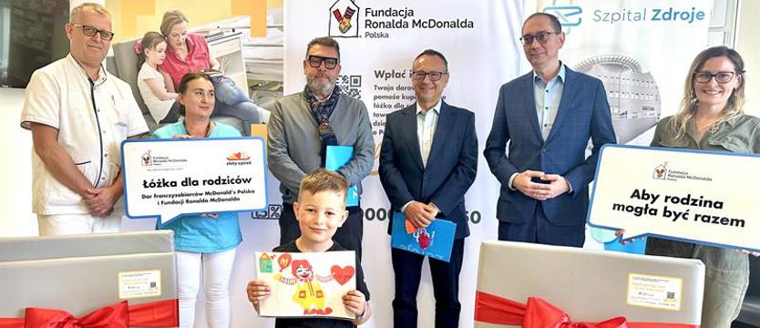 W „Zdrojach" kolejne cztery łóżka dla rodziców