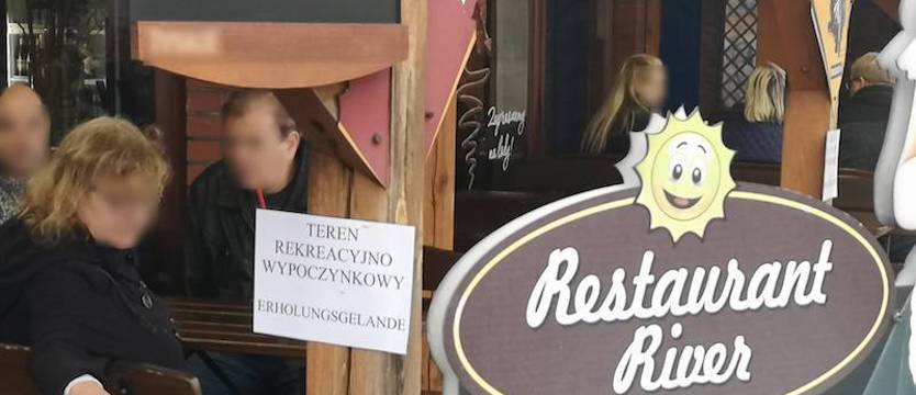 W Osinowie Dolnym gastronomię zamieniono na „tereny rekreacyjno-wypoczynkowe”