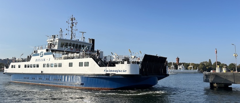 Awaria promu Bielik II. Utrudnienia w Świnoujściu