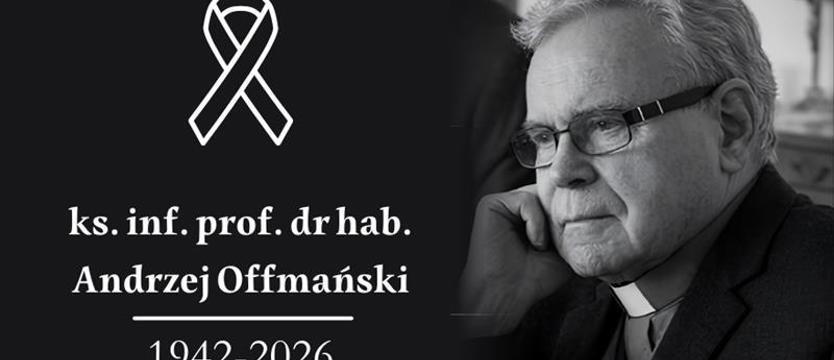 Zmarł ks. inf. prof. dr hab. Andrzej Offmański