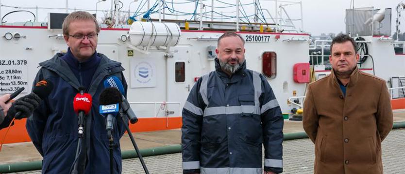 Rozpoczęcie akcji zimowej na Odrze. Lodołamacze w gotowości