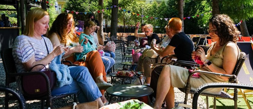 Dzierganie w Ogrodach Śródmieście