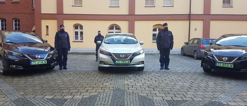 Elektryczne radiowozy dla Komendy Wojewódzkiej Policji w Szczecinie