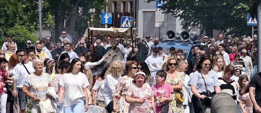 Procesje Bożego Ciała przeszły ulicami Stargardu
