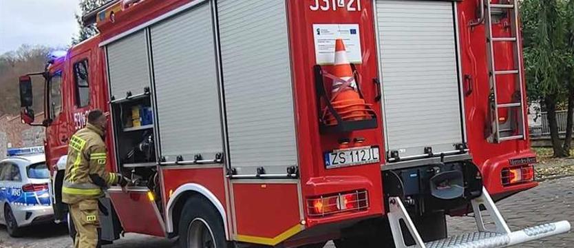 Tragiczny pożar w dawnej pralni przy ul. Żeglarskiej. Znaleziono ciało