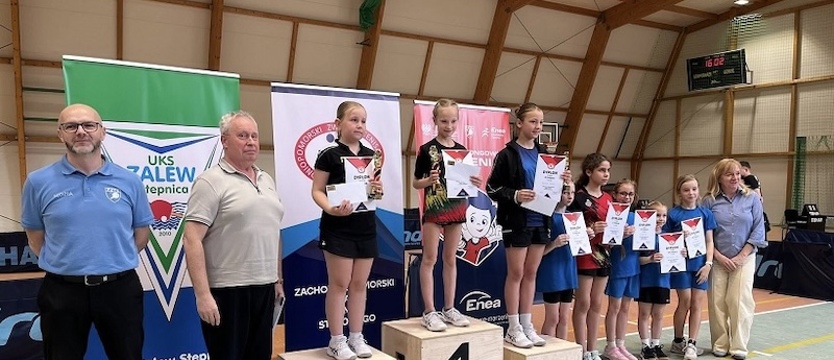 Tenis stołowy. Wojewódzkie Mistrzostwa Żaków w Stepnicy