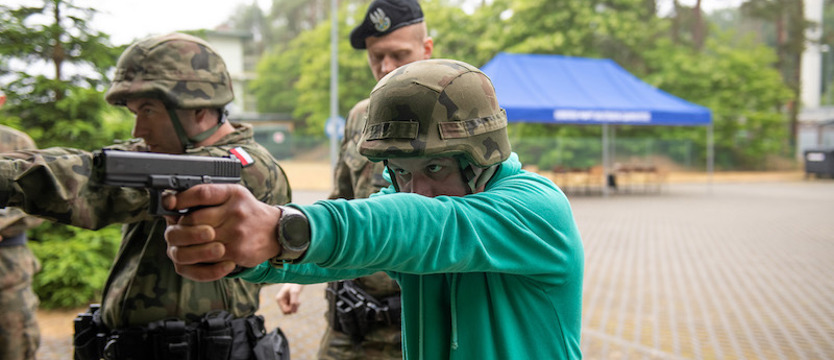 Wyspiarze trenowali z wojskiem