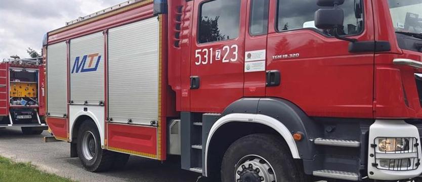 Tragiczny pożar w Policach. Ogień i śmierć dwóch mężczyzn