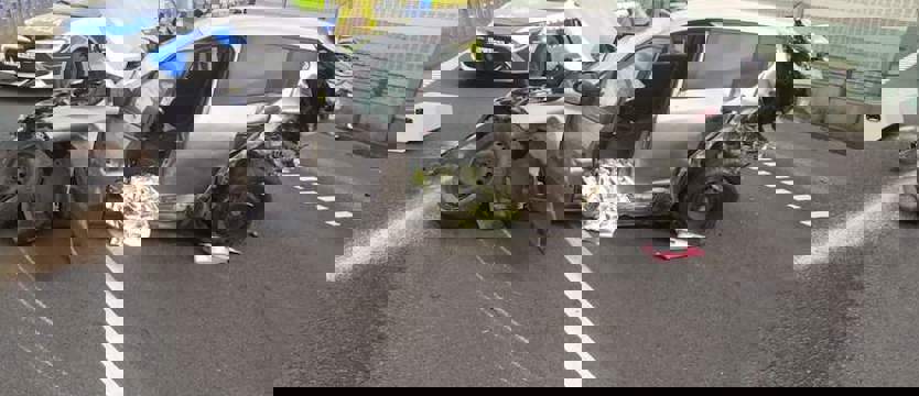 Wypadek na DK 10. Droga zablokowana