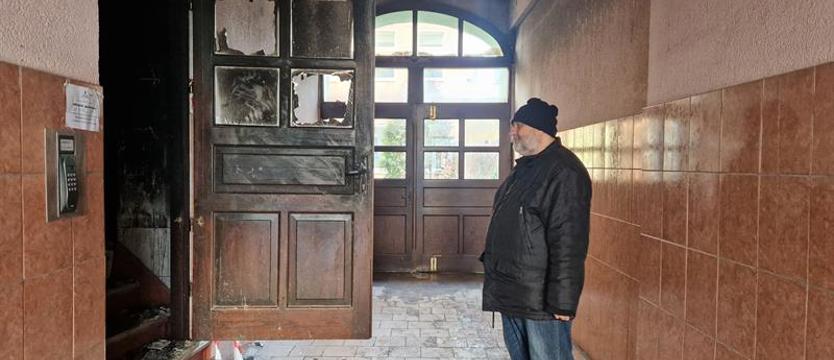 Pożar w kamienicy na szczecińskim Niebuszewie