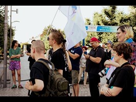 Protest na placu Pawła Adamowicza. Strajk Kobiet jest wściekły na władzę
