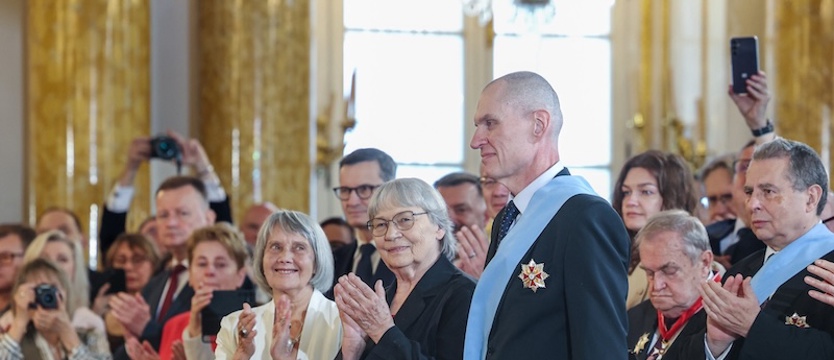Andrzej Poczobut odebrał z rąk prezydenta Order Orła Białego